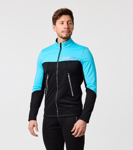 Мужская тренировочная лыжная куртка Arswear Softshell Rase голубая