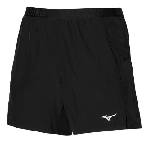 Mizuno Alpha 5.5 Short беговые шорты мужские черные (Распродажа)