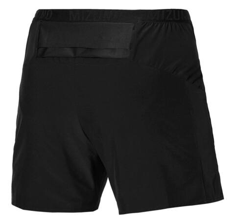 Mizuno Alpha 5.5 Short беговые шорты мужские черные (Распродажа)
