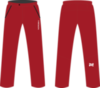 Nordski Light утепленные ветрозащитные брюки мужские красные - 2