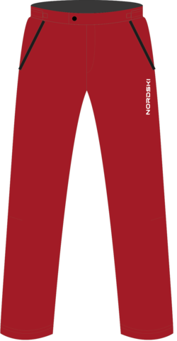 Nordski Light утепленные ветрозащитные брюки мужские красные