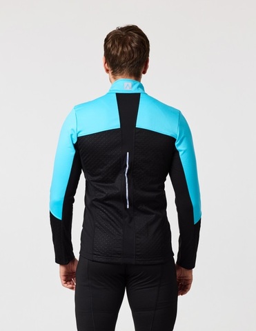 Мужская тренировочная лыжная куртка Arswear Softshell Rase голубая