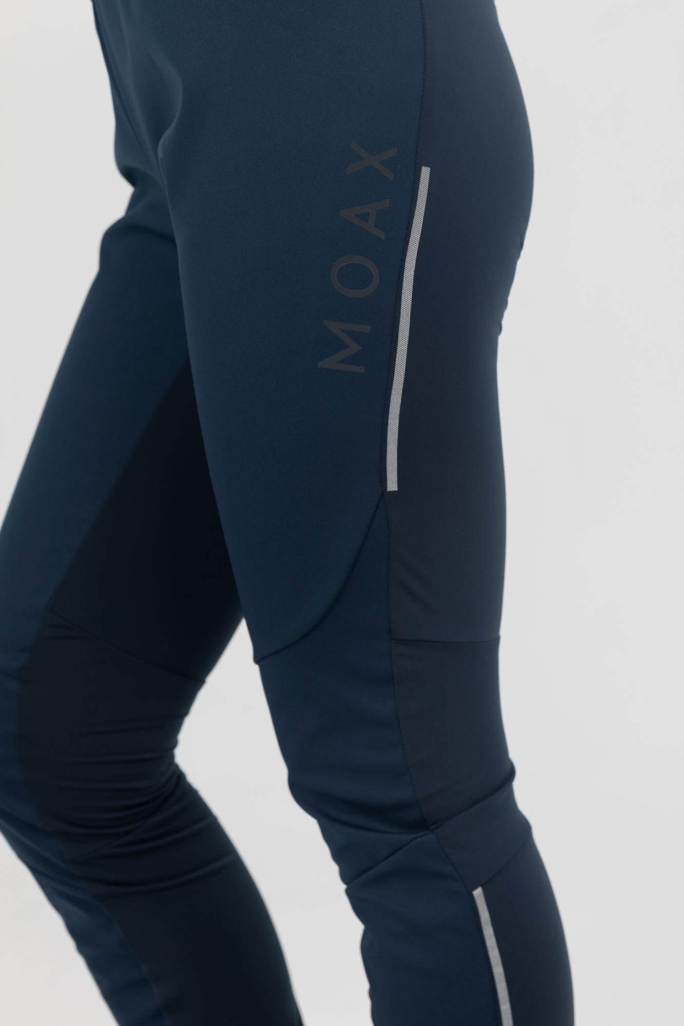 Женские спортивные брюки Moax Delda Light Softshell темно-синие - 6