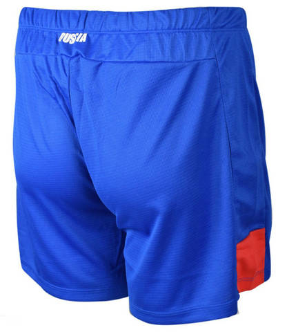 Asics Man Russia Short мужские волейбольные шорты синие