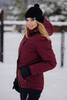 Nordski Mount лыжная утепленная куртка женская бордо - 20