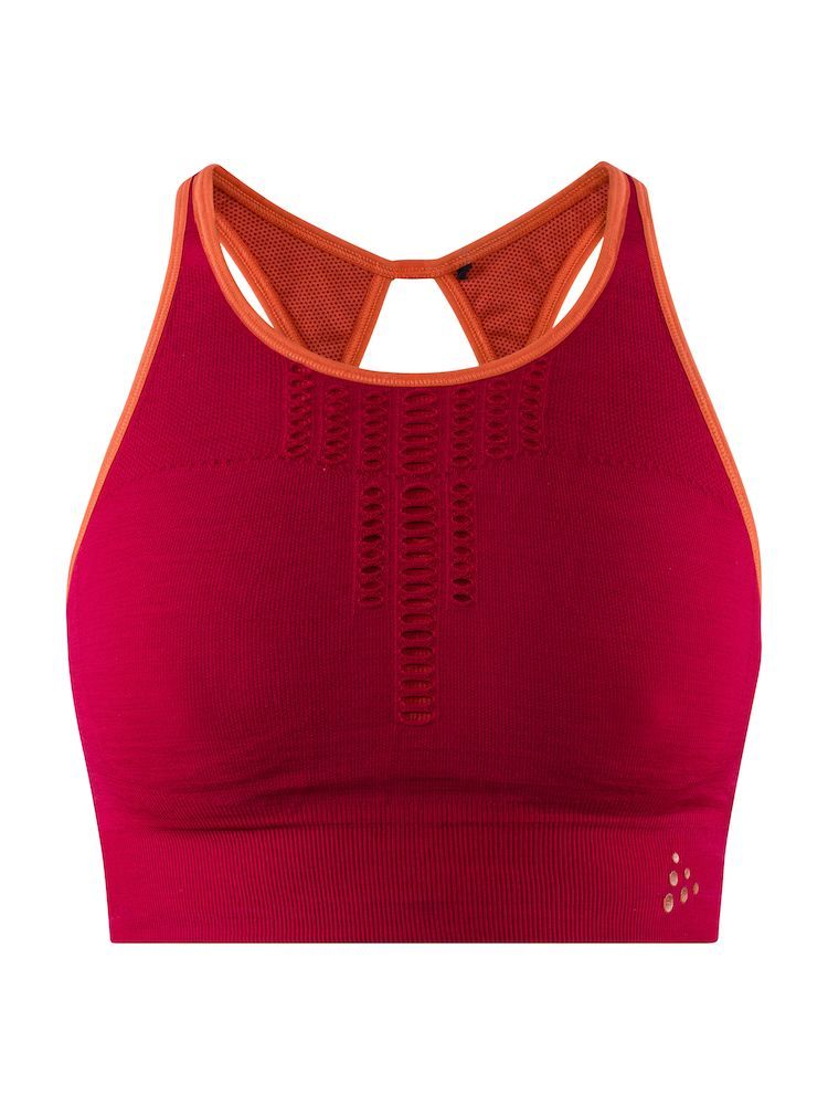 Craft Fuseknit Low Impact спортивный топ женский красный