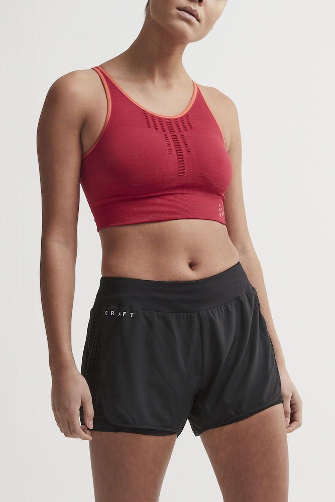 Craft Fuseknit Low Impact спортивный топ женский красный - 2