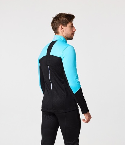 Мужская тренировочная лыжная куртка Arswear Softshell Rase голубая