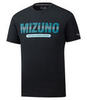 Mizuno Heritage Tee футболка для бега мужская черная - 1