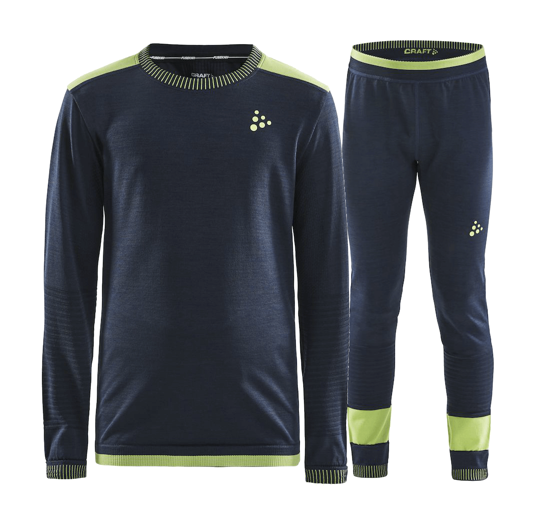 Craft Fuseknit Comfort комплект термобелья детский blue