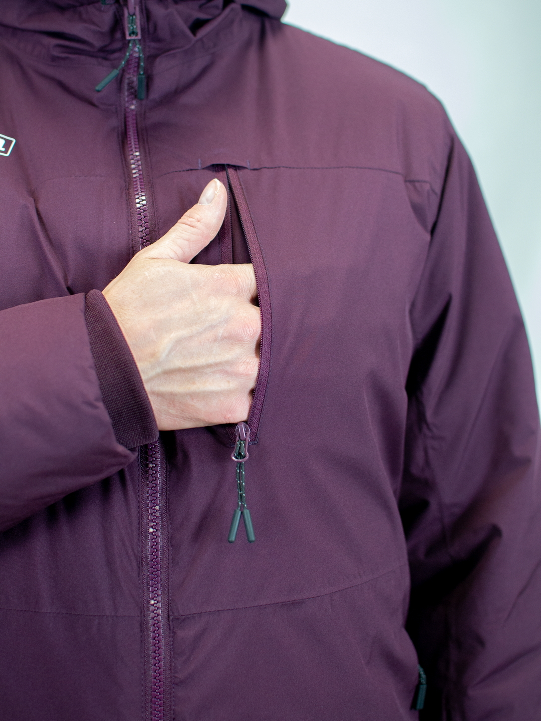 Женская теплая парка Noname Wass Padded Parka WOS dark rasberry - 6
