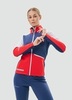 Женская тренировочная лыжная куртка Nordski Pro 2.0 white-red-blue - 4