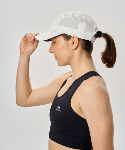 Спортивная кепка Nordski Run унисекс white-black