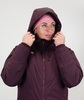 Женская теплая парка Noname Wass Padded Parka WOS dark rasberry - 5