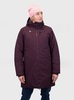Женская теплая парка Noname Wass Padded Parka WOS dark rasberry - 1