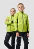 Детская лыжная куртка Nordski Jr. Core lime-black - 1