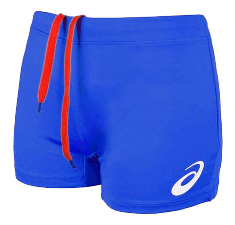 Asics Russia Short женские волейбольные шорты синие