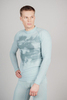 Мужской комплект спортивного термобелья Nordski Light ice mint-dark ocean - 2