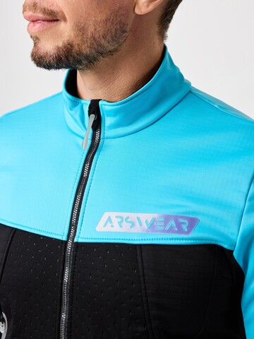 Мужская тренировочная лыжная куртка Arswear Softshell Rase голубая