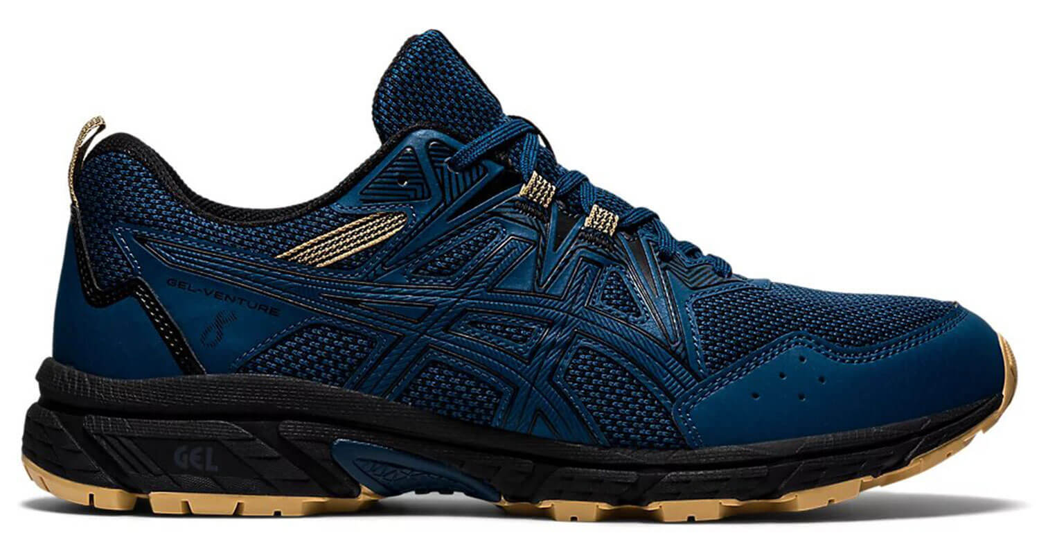 Asics Gel Venture 8 кроссовки для бега мужские темно-синие (Распродажа)