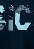 Asics Seasonal Logo Tee футболка для бега мужская темно-синяя - 3