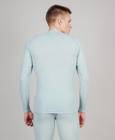 Мужской комплект спортивного термобелья Nordski Light ice mint-dark ocean