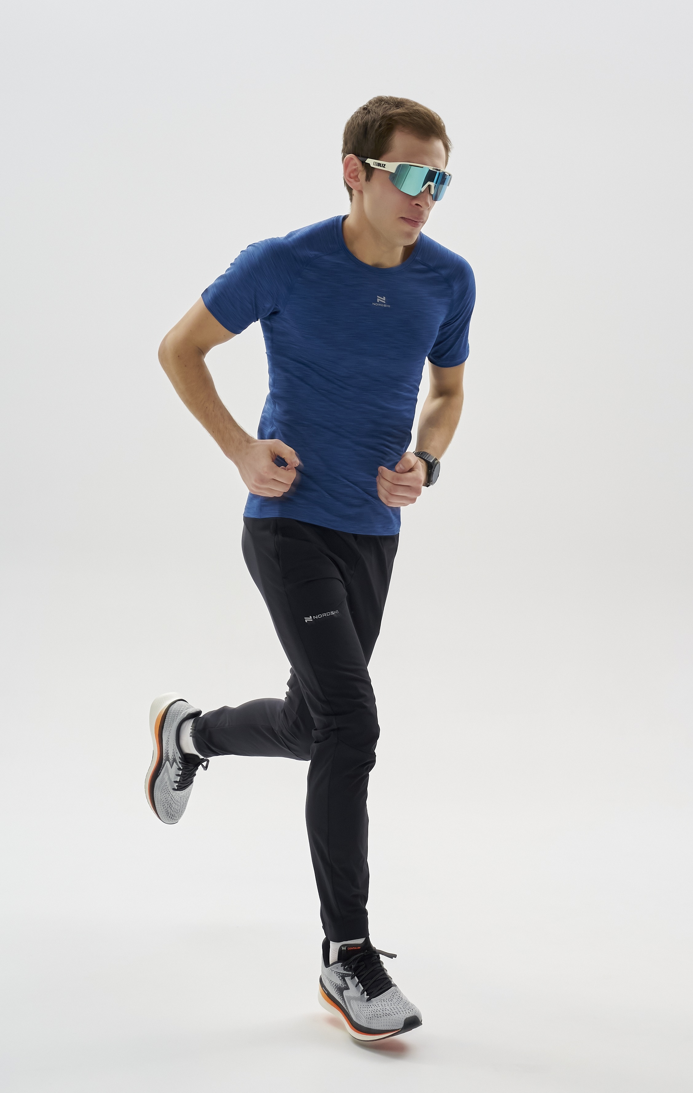 Мужская тренировочная футболка Nordski Pro dark blue - 10