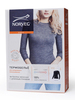 Термобелье футболка Norveg Soft Shirt женская с длинным рукавом серая - 4