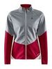 Женская лыжная куртка Craft Glide XC серая-красная - 7