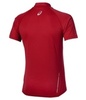 Asics SS 1/2 Zip Top Мужская футболка для бега красная - 1
