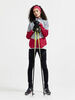 Женская лыжная куртка Craft Glide XC серая-красная - 6