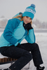 Nordski Premium Sport утепленная лыжная куртка женская aquamarine - 6