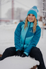 Nordski Premium Sport утепленная лыжная куртка женская aquamarine - 7