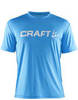 Футболка Craft Prime Run Logo мужская blue - 1