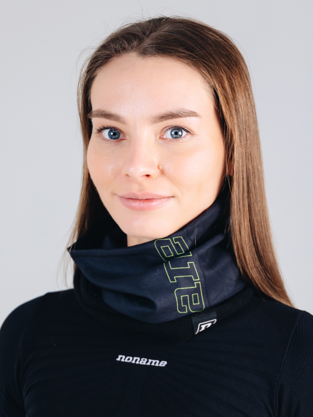 Гибридный флисовый бафф Noname Fleece Neckwarmer черная - 2