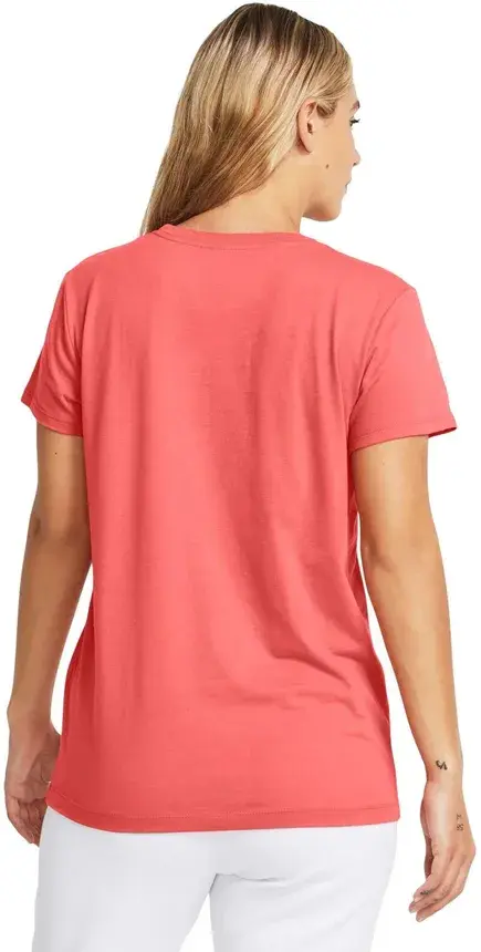 Женская спортивная футболка Under Armour UA Sportstyle Logo розовая - 2