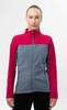 Женская флисовая толстовка Nordski Fleece berry-grey - 1