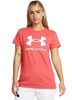 Женская спортивная футболка Under Armour UA Sportstyle Logo розовая - 1