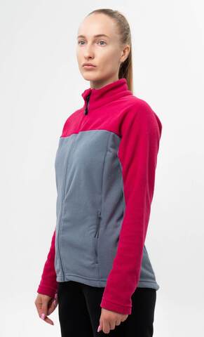 Женская флисовая толстовка Nordski Fleece berry-grey