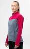 Женская флисовая толстовка Nordski Fleece berry-grey - 2