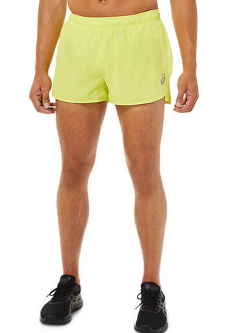 Asics Core Split Short шорты для бега мужские желтые