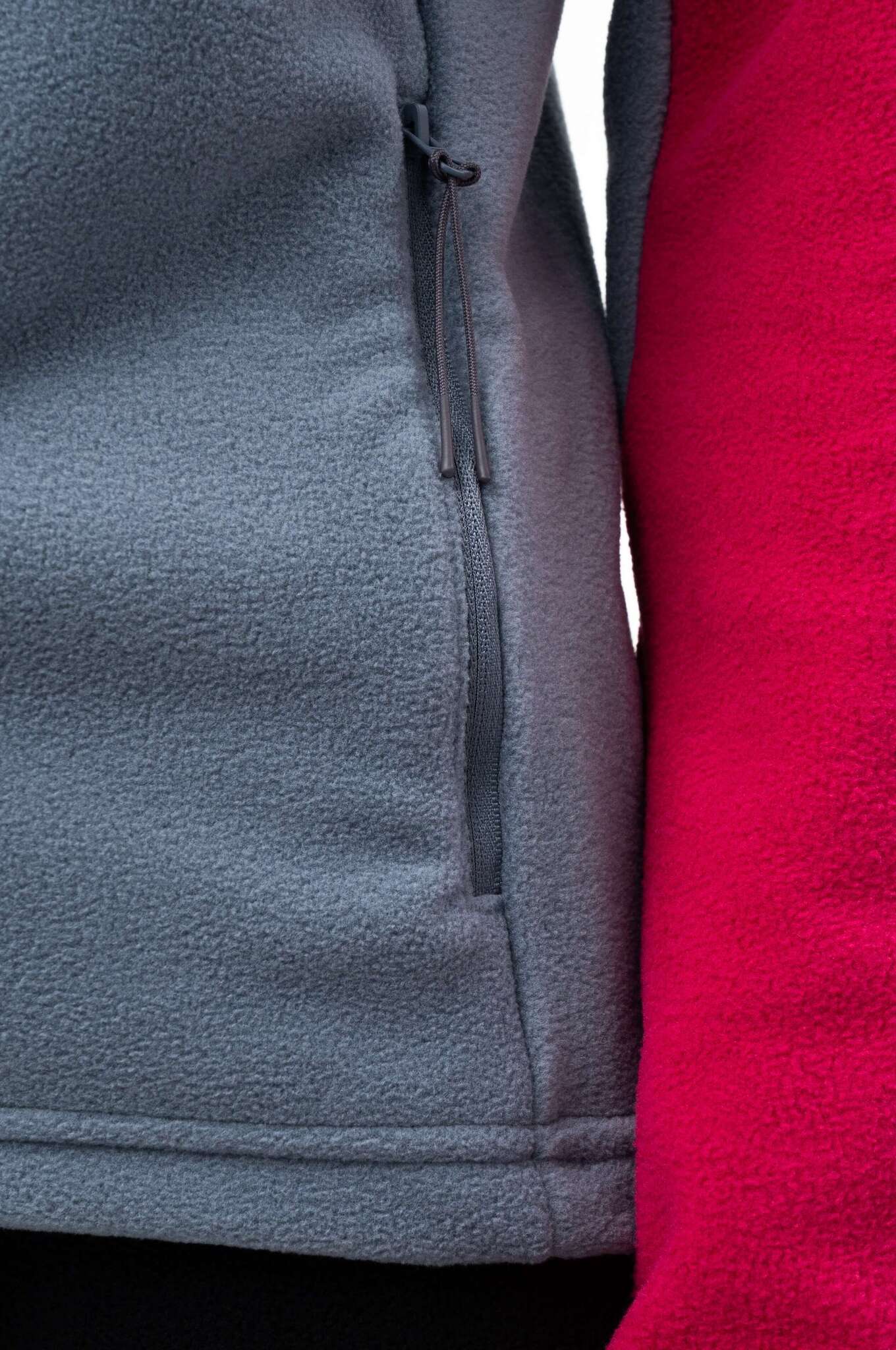 Женская флисовая толстовка Nordski Fleece berry-grey - 6