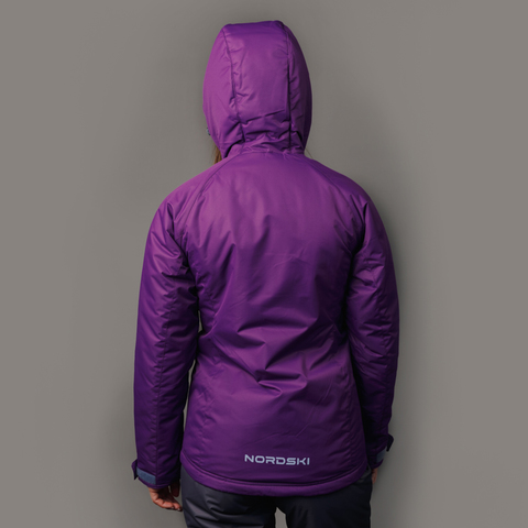 Nordski Motion утепленная куртка женская фиолетовая