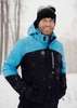 Nordski Mount лыжная утепленная куртка мужская синяя-черная - 1