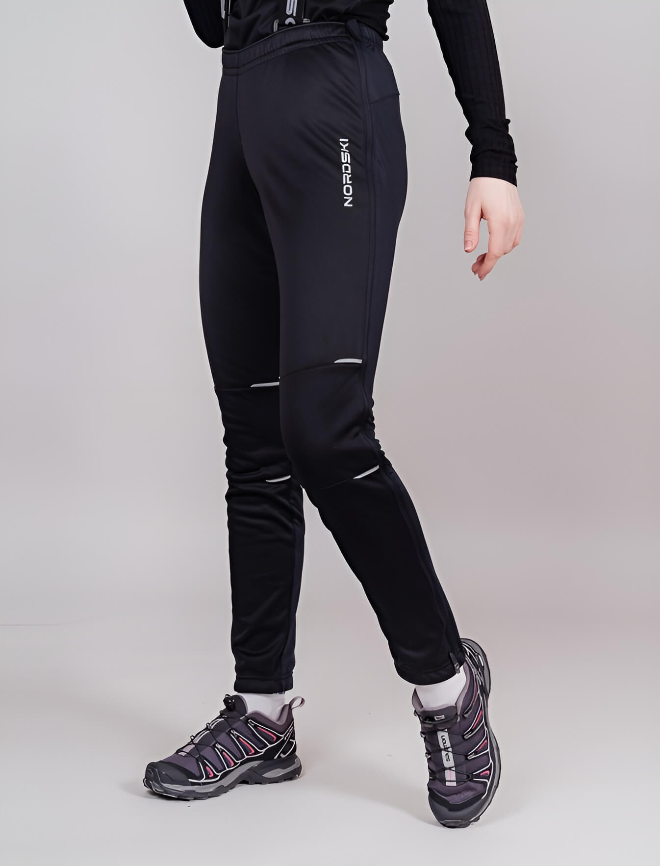 Женский утепленный разминочный костюм Nordski Base Premium pink - 11
