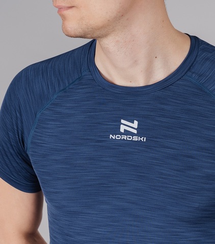 Nordski Pro футболка тренировочная мужская blue