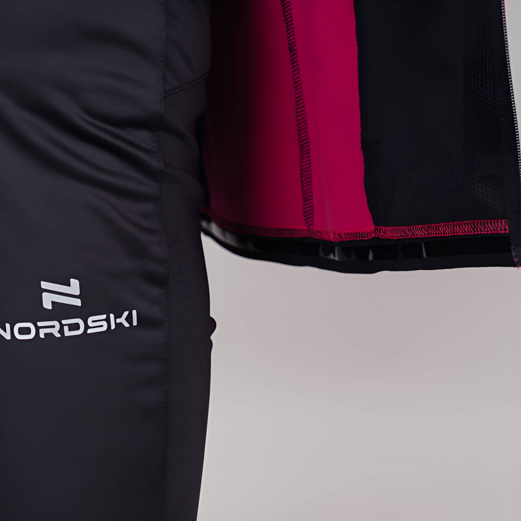 Женский утепленный разминочный костюм Nordski Base Premium pink - 9