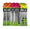 Набор углеводных гелей с электролитами SIS Go Isotonic Gel + Electrolyte 60 мл ассорти 6 шт - 1