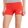 Asics Russia Short женские волейбольные шорты красные - 2