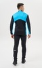 Мужская тренировочная лыжная куртка Nordski Pro 2.0 white-black-light blue - 13